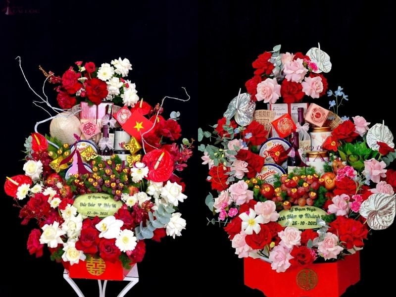 Vai trò quan trọng của tráp dạm ngõ trong văn hóa cưới hỏi